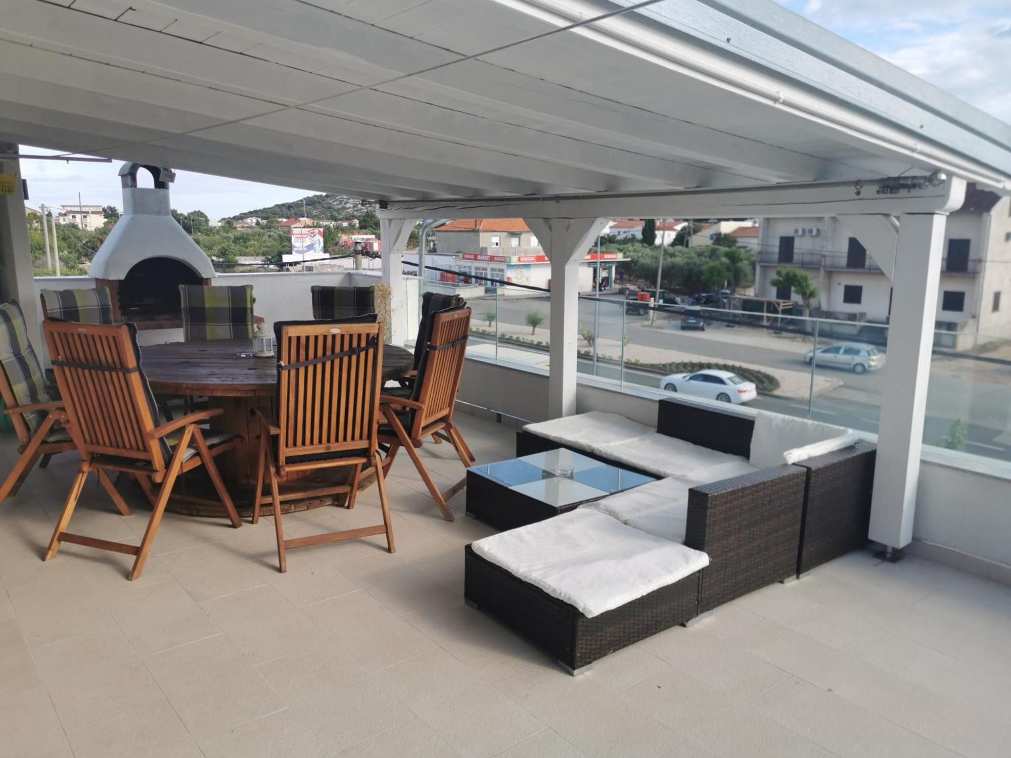 Penhaus Apartman Angelus Drage Pakoštane Rum bild