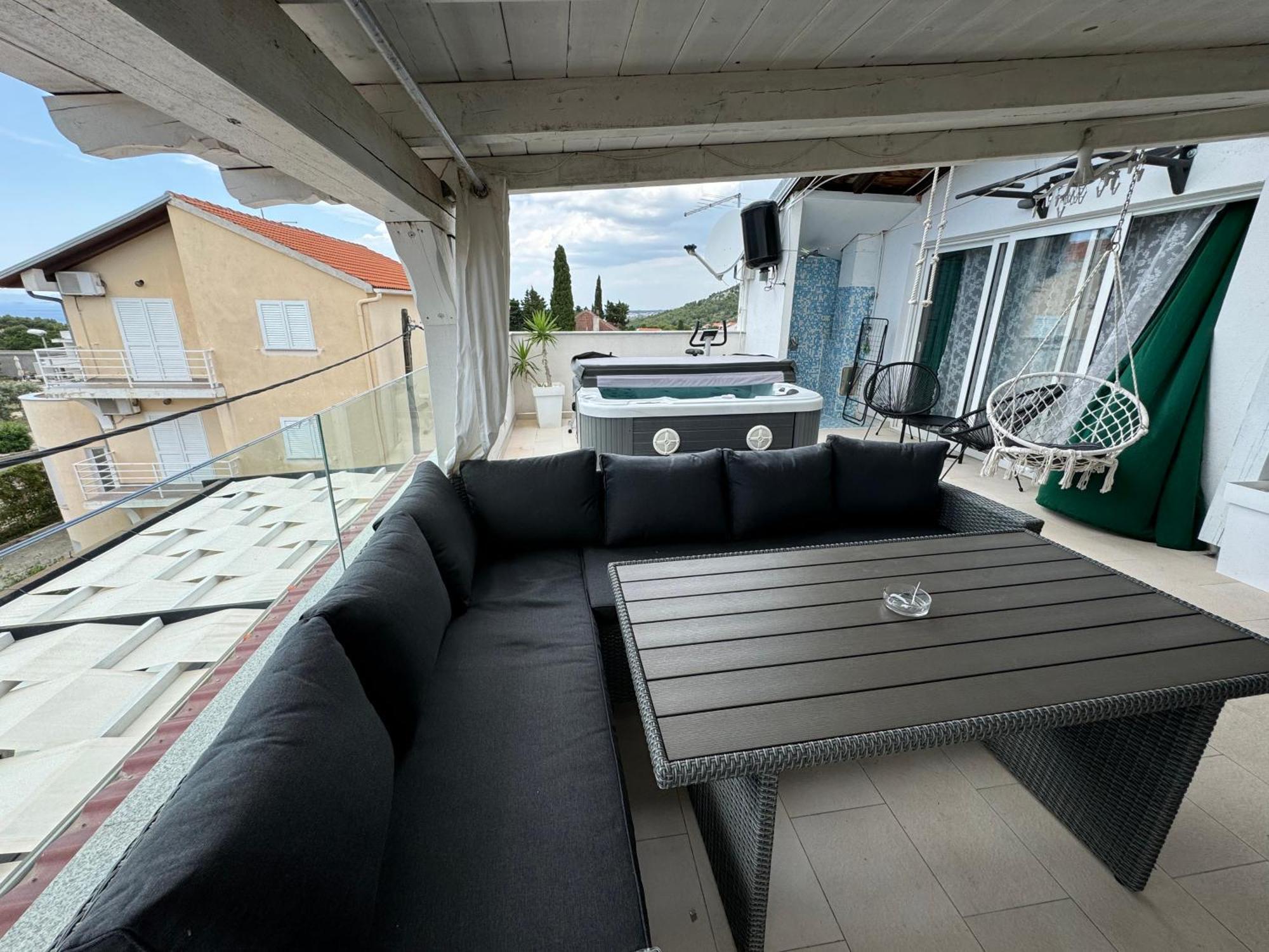 Penhaus Apartman Angelus Drage Pakoštane Exteriör bild