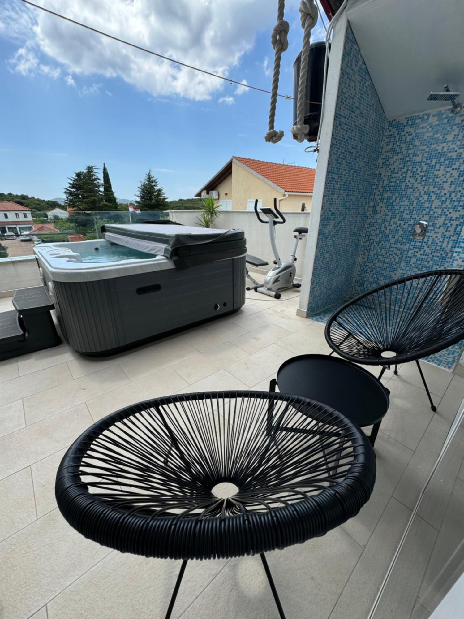 Penhaus Apartman Angelus Drage Pakoštane Exteriör bild