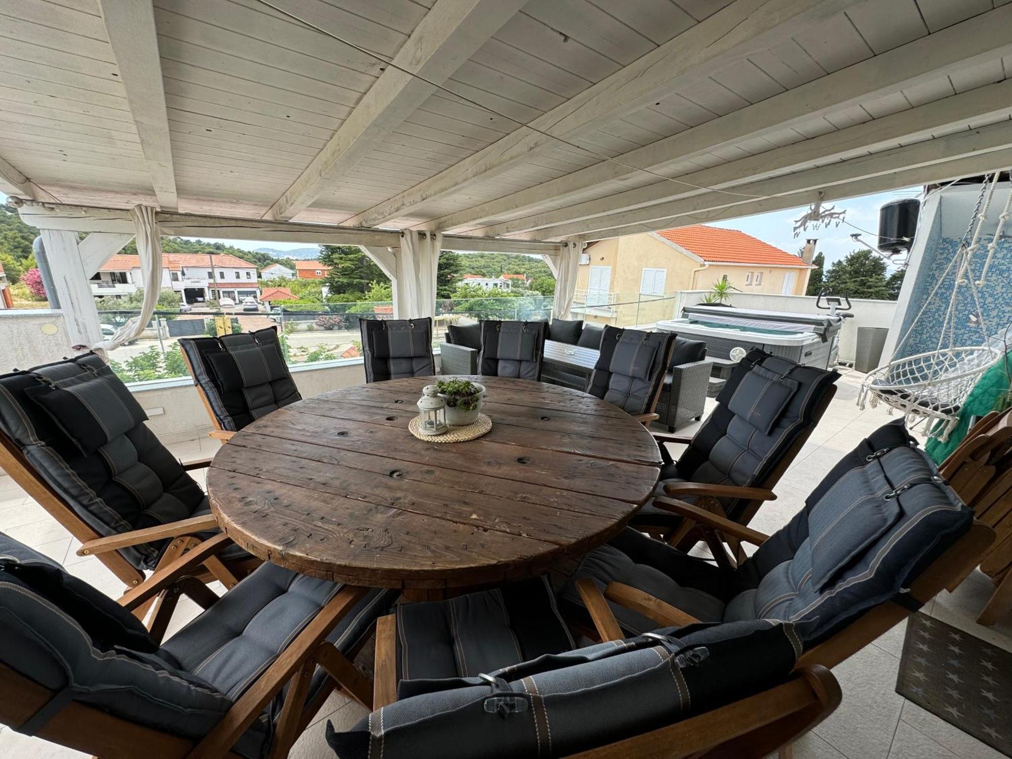 Penhaus Apartman Angelus Drage Pakoštane Exteriör bild